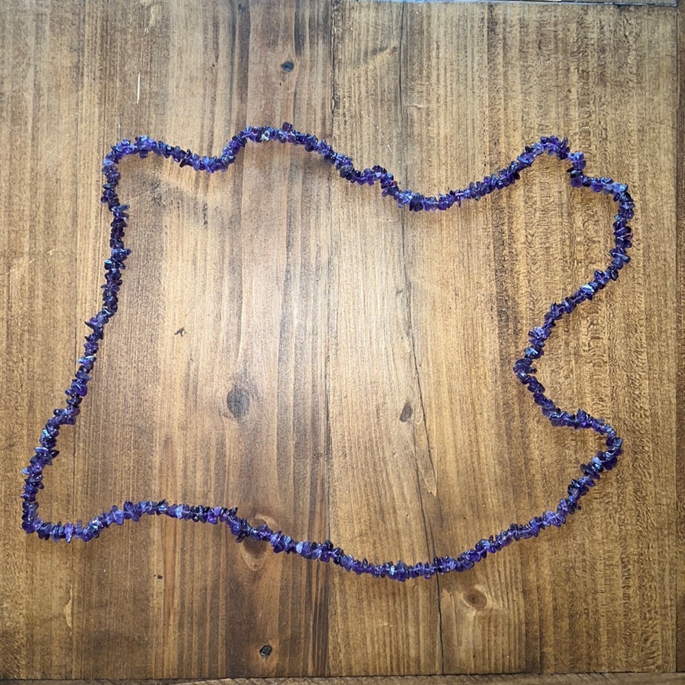 Amethyst Crystal Necklace